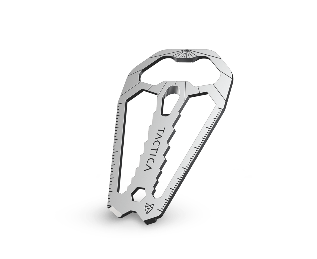 Tactica M.010 Credit Card Tool Silver