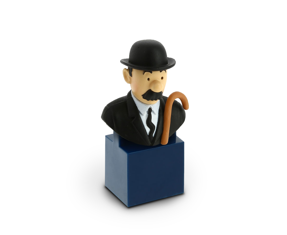 Bust figurine of Thompson. Moulinsart. Compendium Design Store. AfterPay, ZipPay accepted.