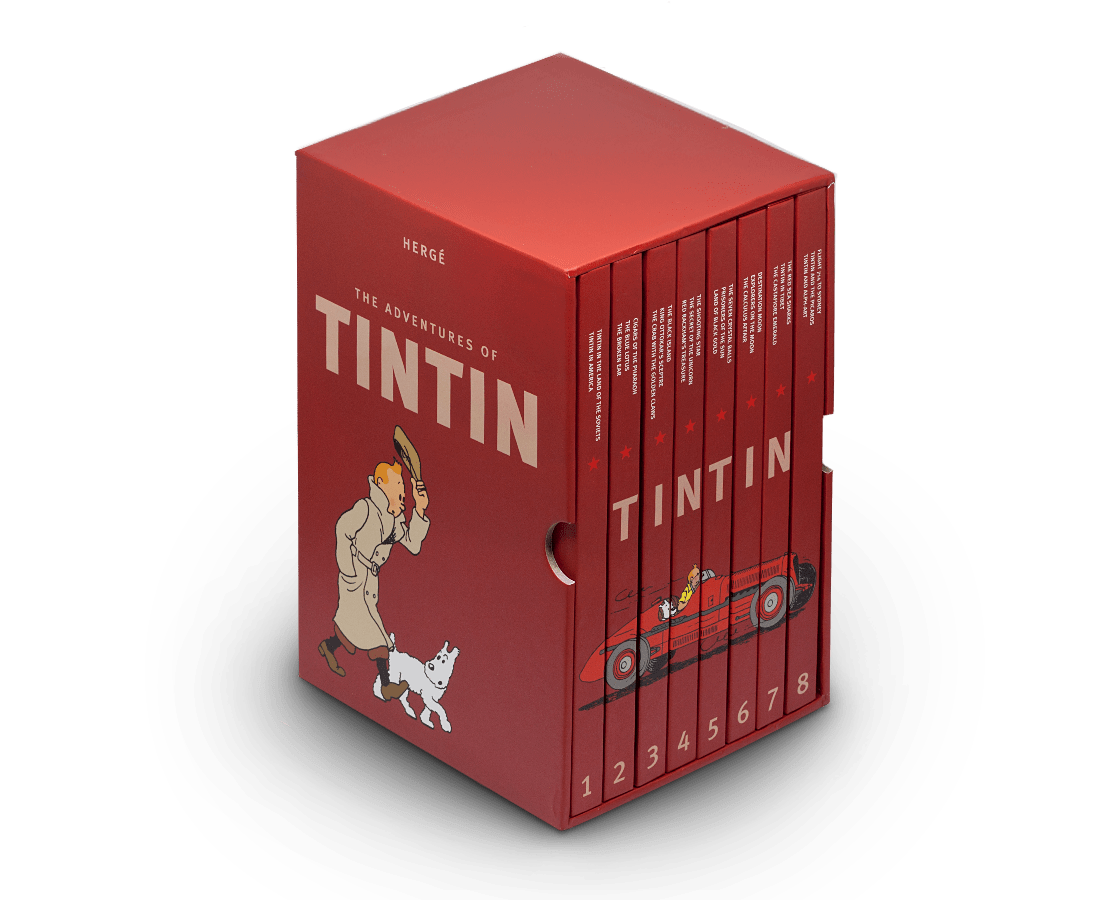 The Adventures of Tintin Box Set 2015 Edition. Moulinsart. Compendium Design Store. AfterPay, ZipPay accepted.