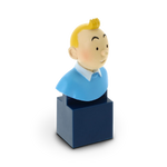 Bust figurine of Tintin. Moulinsart. Compendium Design Store. AfterPay, ZipPay accepted.