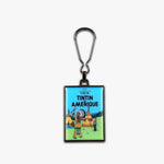 Metallic Keyring · Tintin In America