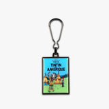 Metallic Keyring · Tintin In America