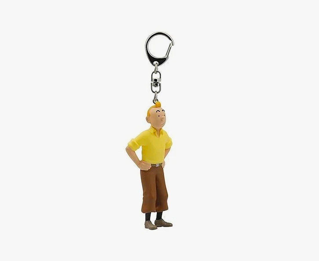 Tintin Standing (Small) PVC Keyring 6cm