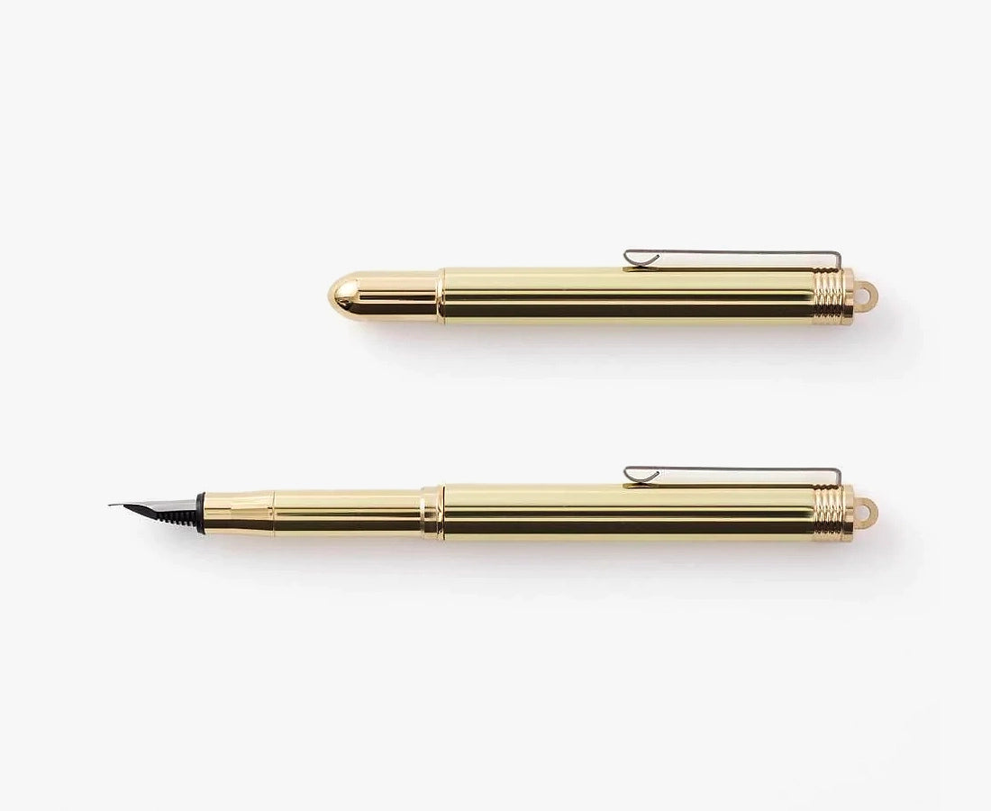 Traveler's Company Japan Brass Fountain Pen