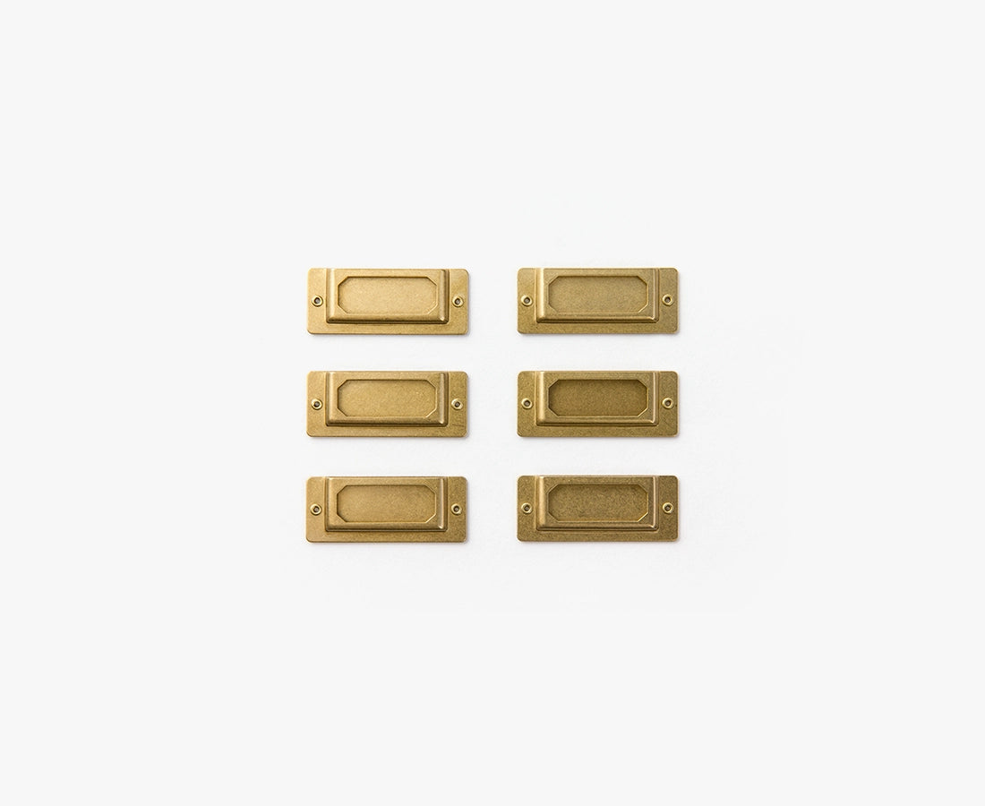 Travelers Company Japan Brass Label Plate