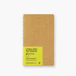 Travelers Company Japan Spiral Ring Notebook A5 Slim Paper Pocket