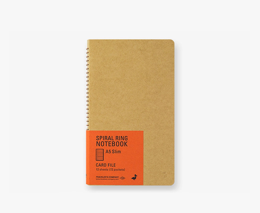 Travelers Company Japan Spiral Ring Notebook A5 Card File