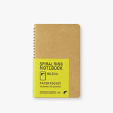 Travelers Company Japan Spiral Ring Notebook A6 Slim Paper Pocket