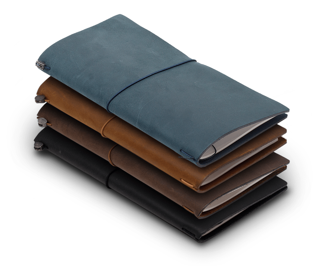 Traveler's Company Leather Notebook (Regular Size) Starter Kit. Traveler's Company Japan. Compendium Design Store. AfterPay, ZipPay accepted.