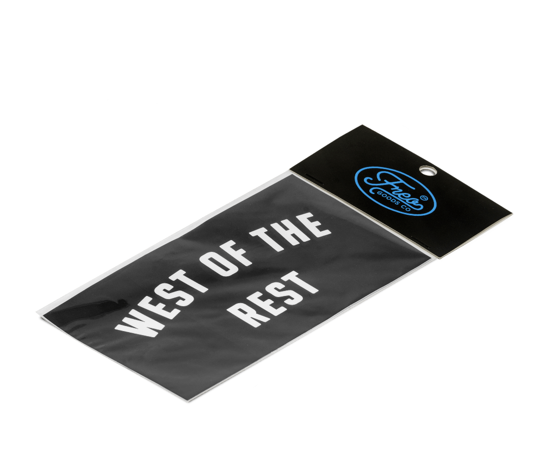 'West Of The Rest' Bumper Sticker