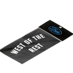 'West Of The Rest' Bumper Sticker