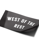 'West Of The Rest' Bumper Sticker