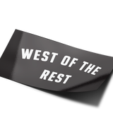 'West Of The Rest' Bumper Sticker