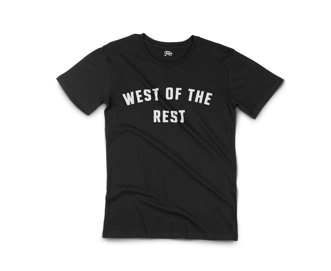 FGC 'West Of The Rest' T-Shirt in Black