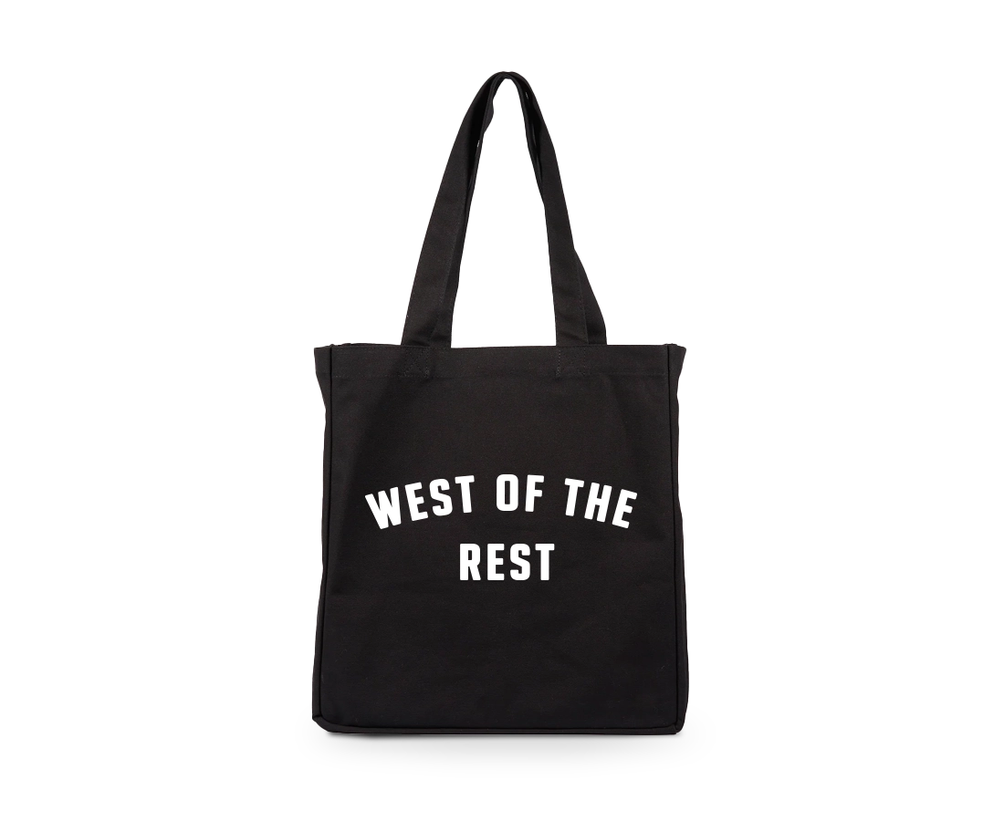 West Of The Rest Tote in Black