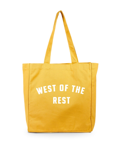 West Of The Rest Tote in Gold