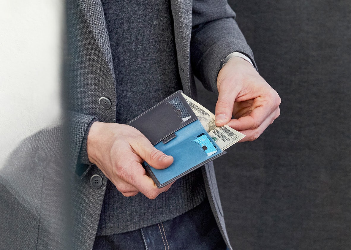Note Sleeve Wallet with RFID Protection
