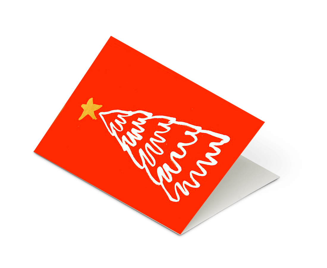 1973 - 'Xmas Tree' Card